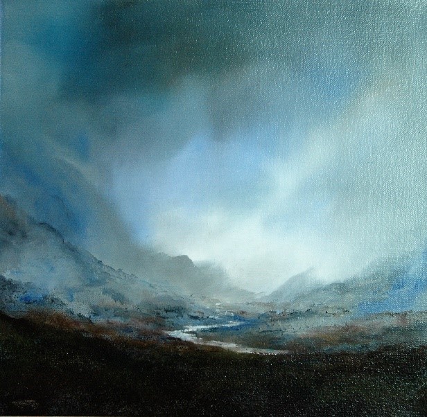 'River Varragill, Isle of Skye' by artist Peter Dworok